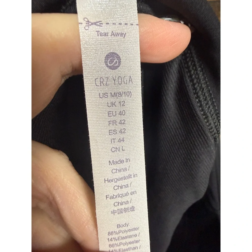 Crazy Yoga‎ Mid-Rise Running Shorts Black 2